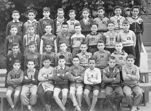 ECOLE GAMBETTA GARCONS 1955 CM2 M. LOPEZ
